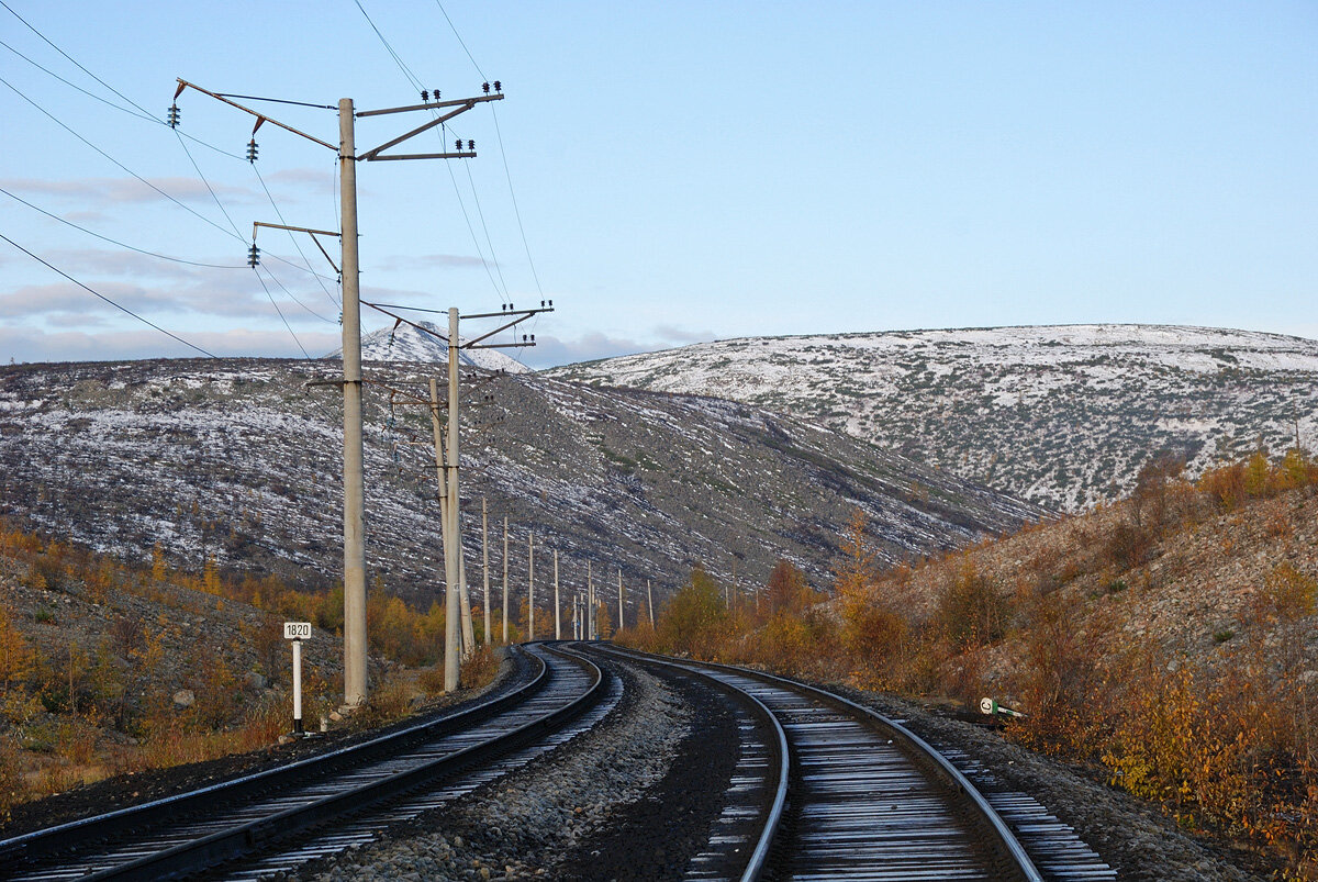Дорога к Муруринскому перевалу, фото www.train-photo.ru
