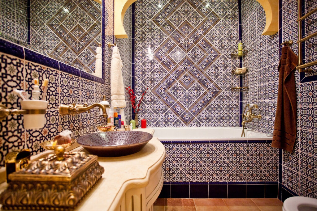 Как изготовить мозаику для ванной: фото и видео
