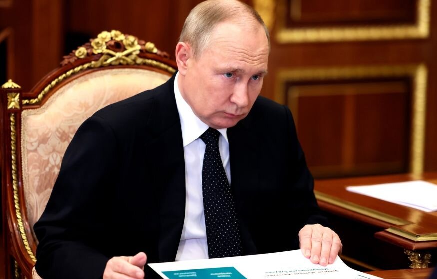    Путин: Россия нанесла удар по штабу военной разведки Украины