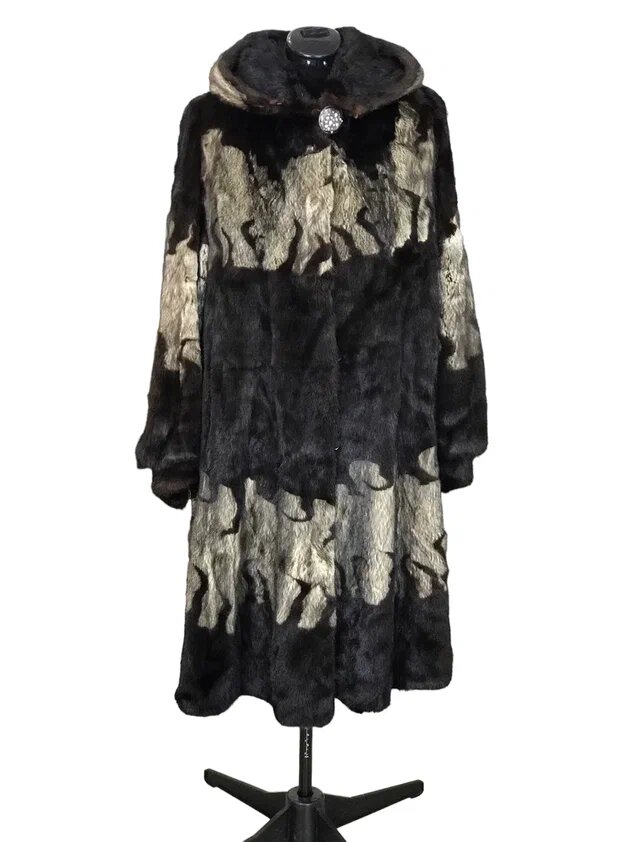 Переделка пальто из норки. Ателье Ирины Берзиной.