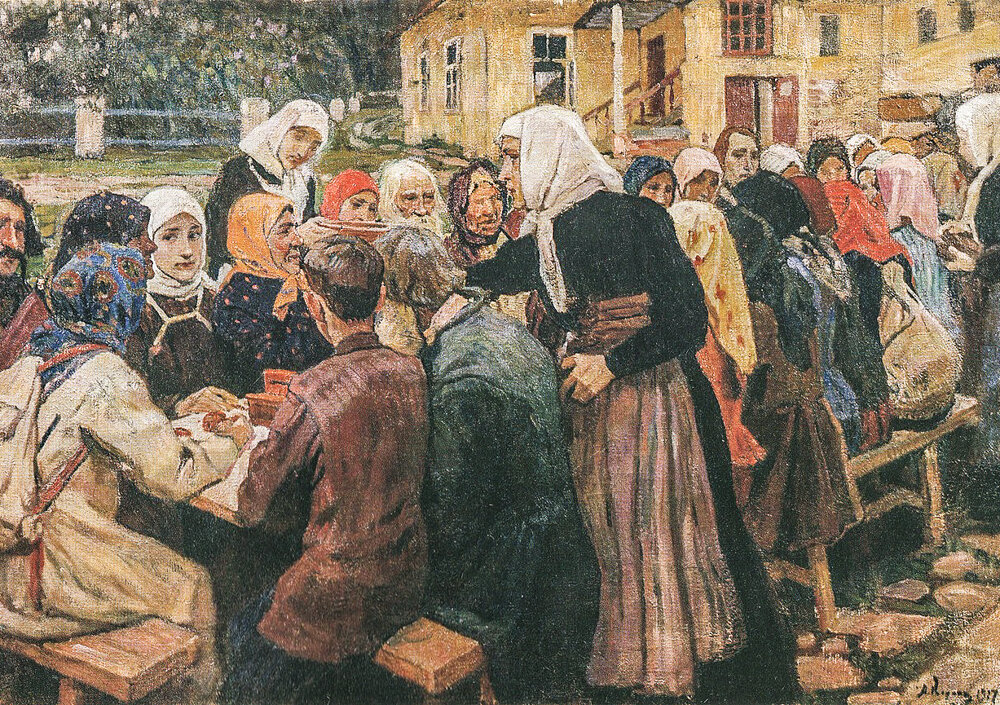 Безысходность с нотками умиротворения в сюжетных картинах художника ...
