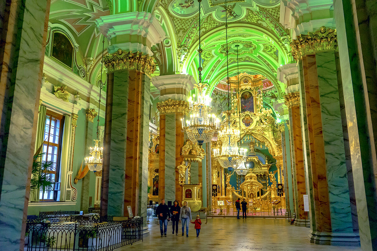 петропавловский собор санкт петербург