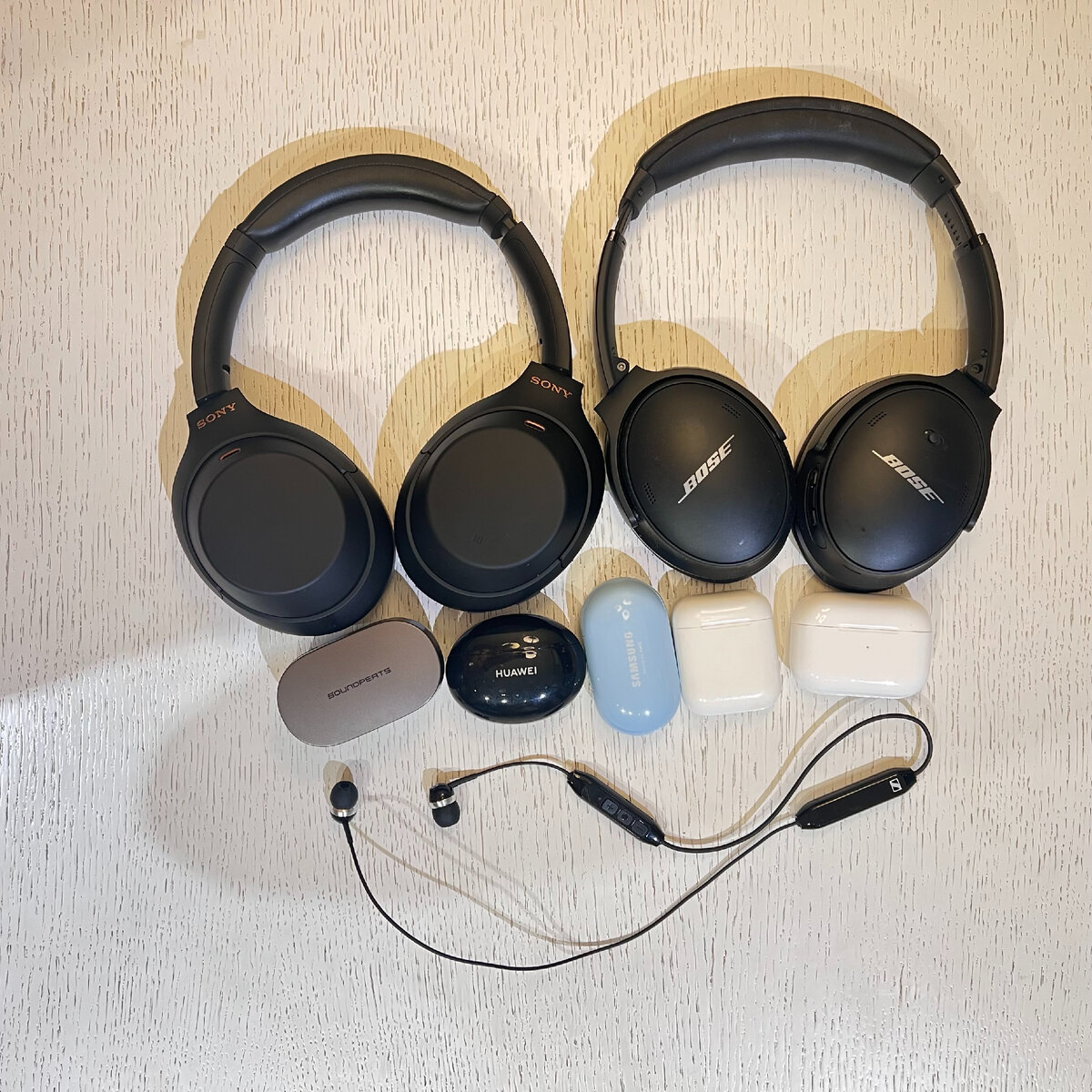 Моя коллекция наушников