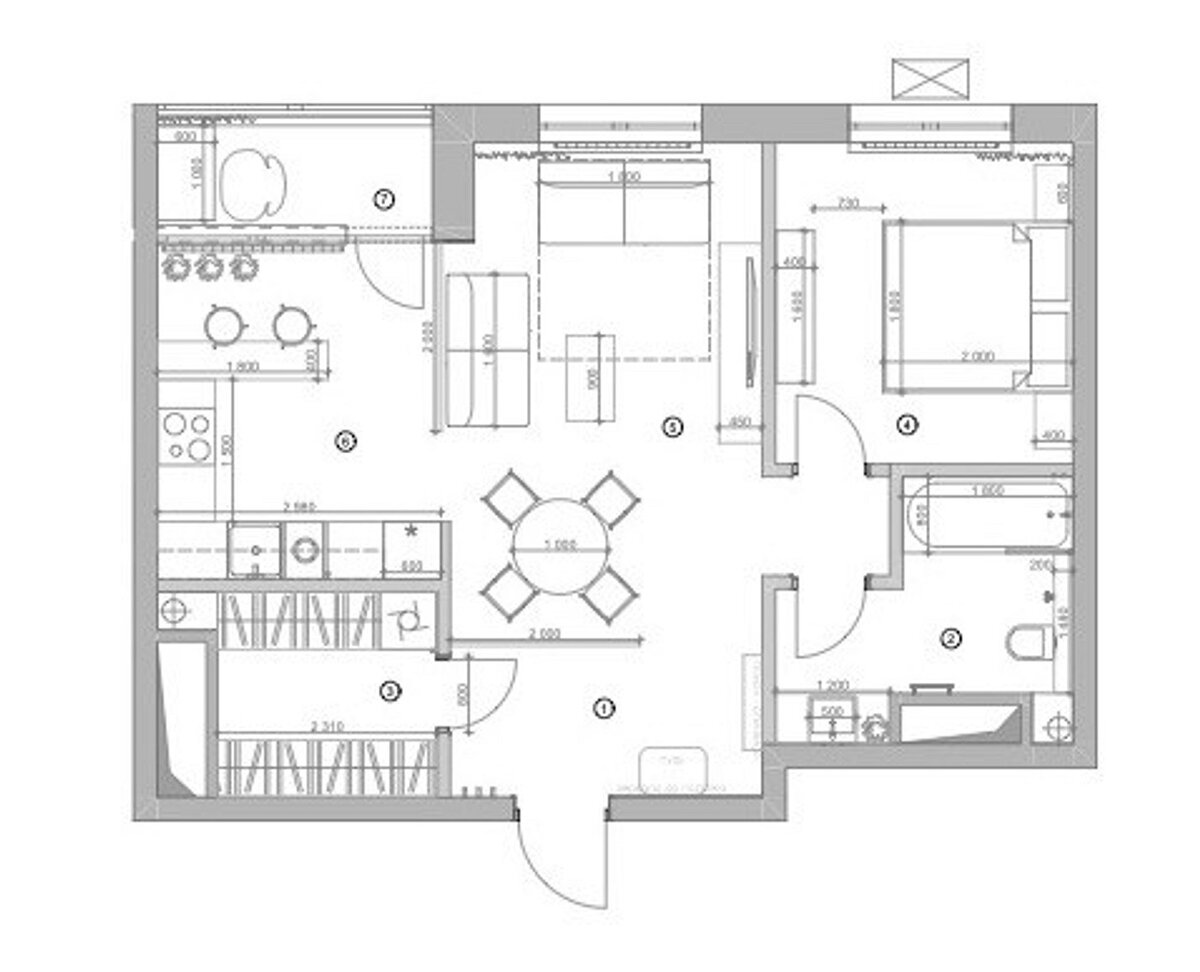 После перепланировки