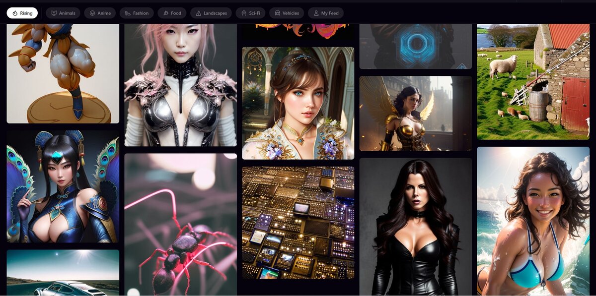 Нейросеть PlaygroundAI