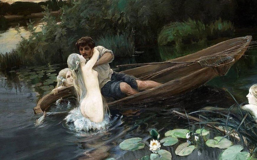 Иван Дежнёв. "Водные глубины. Омут" 1907 год.