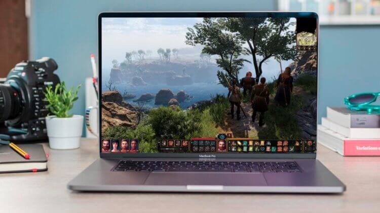    На Макбуках можно будет играть в современные игры