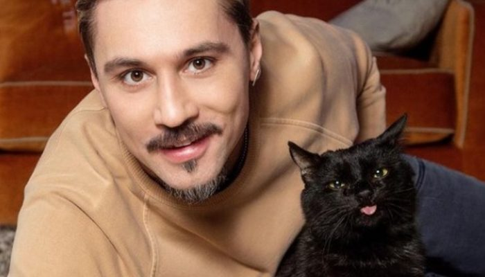 Дима Билан и его кот Соломон 