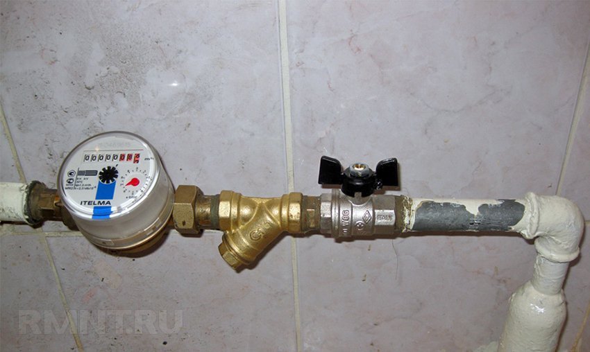 Установка счётчиков воды в Одессе