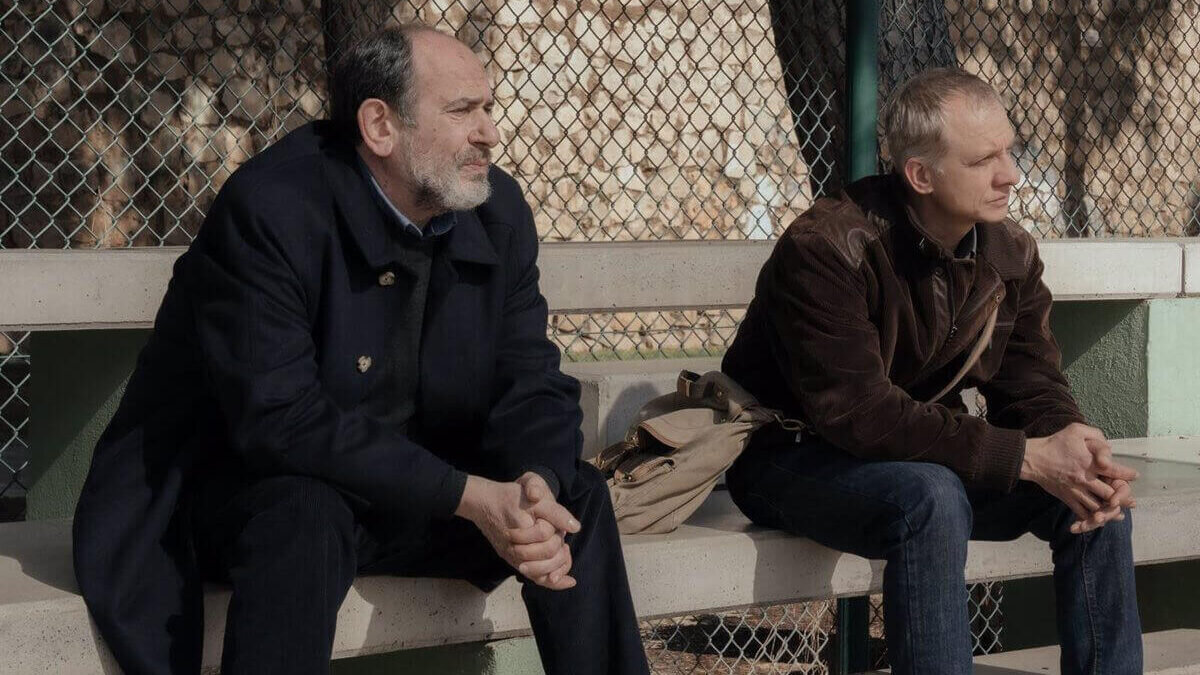 Кадр из фильма: Альфредо (Карра Элехальде) и Васил (Иван Барнев)