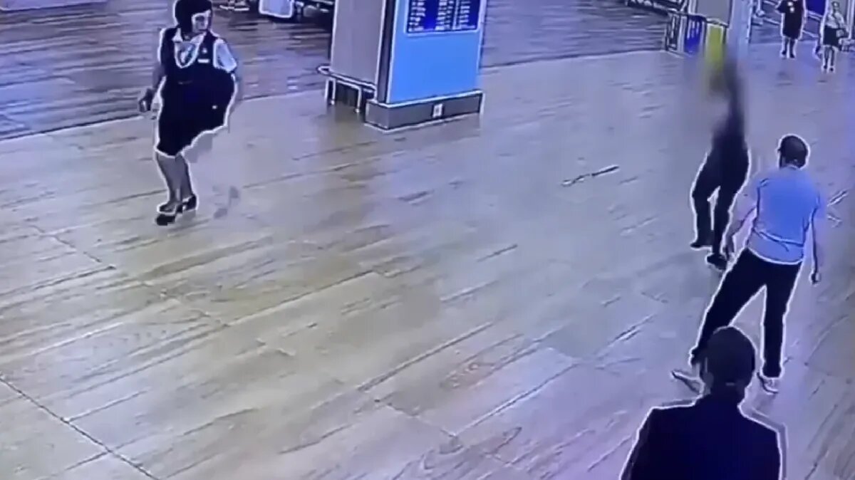 Аэропорт красноярск зимой