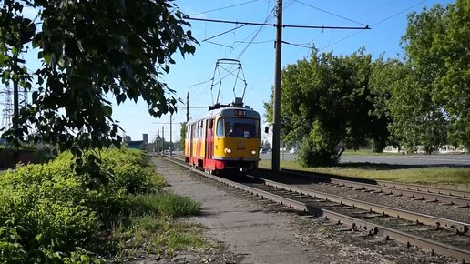 Трамвай Tatra T3SU КВР Барнаул-3249