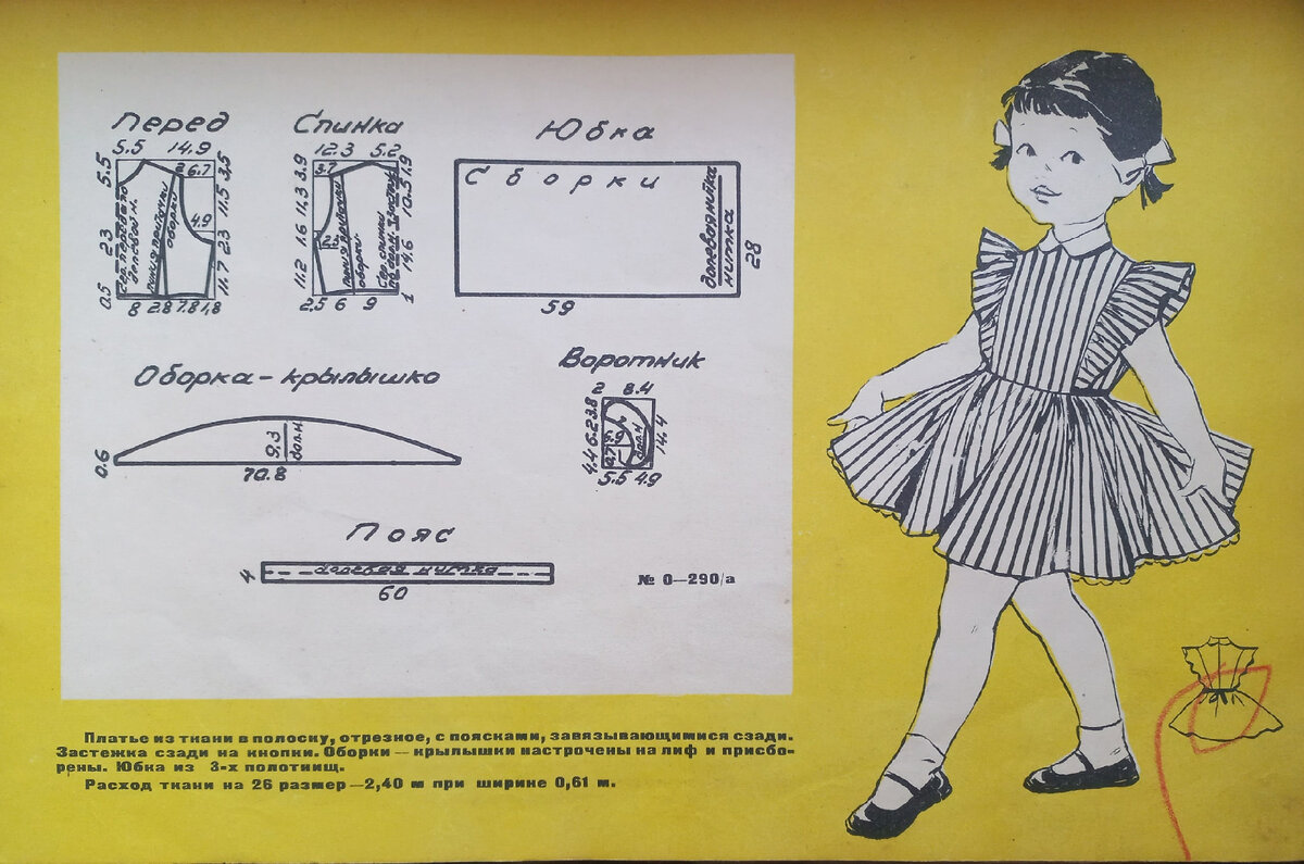 Выкройка 2. Выкройка платья для девочки. Детские платья выкройки. Выкройка детского платья. Советские выкройки для детей.