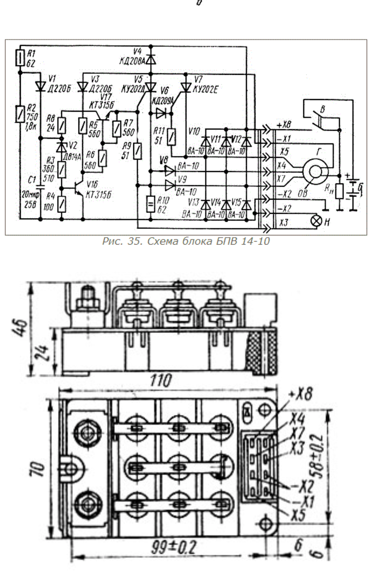 БПВ 14-10 8А 14В. От мотоцикла ИЖ. | Будни (радио)инженера | Дзен