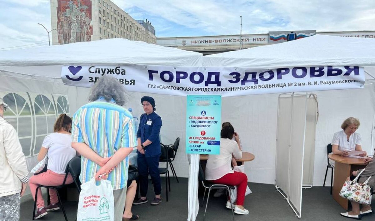    В Саратове прошла масштабная акция «Город здоровья»Новости Саратова и области – Сетевое издание «Репортер64»