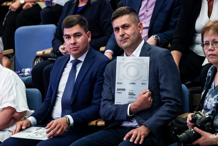    Эдуард Корниенко получил диплом за второе место