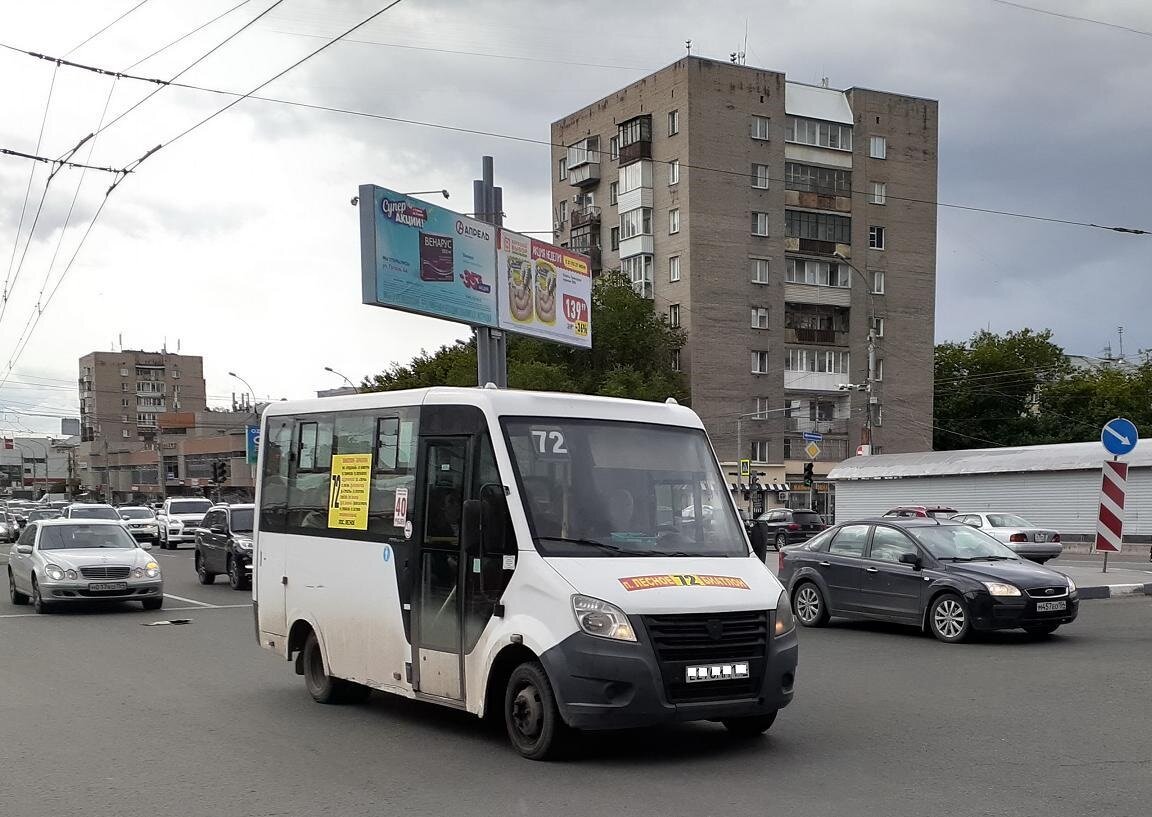 Маршрутка в российском миллионнике 