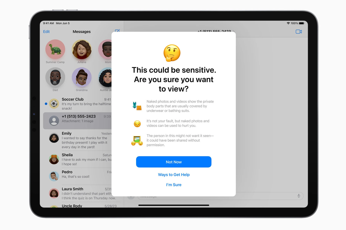 Предупреждение о контенте. Сенситив контент. Безопасность аккаунта. IPAD os 17. Чувствительный контент.