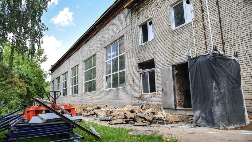    Ход реконструкции спорткомплекса «Юность» © Пресс-служба администрации г.о. Химки