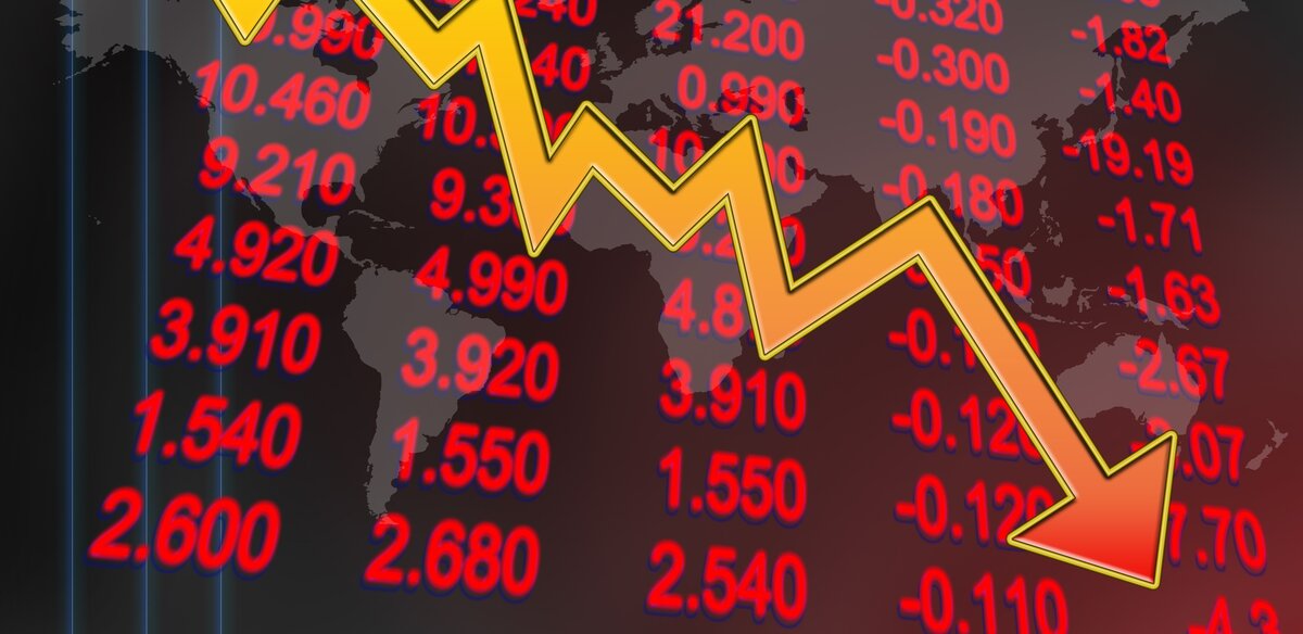 Курс стремится вниз. Фото storm100.livejournal.com.