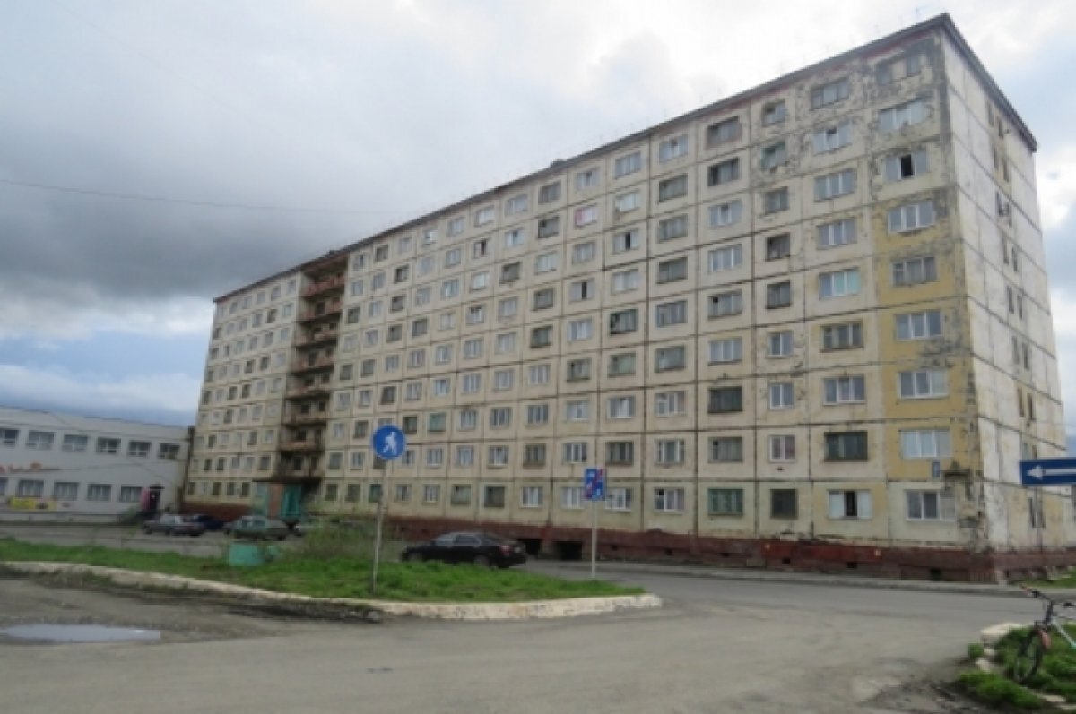    Дом, в котором произошло убийство.