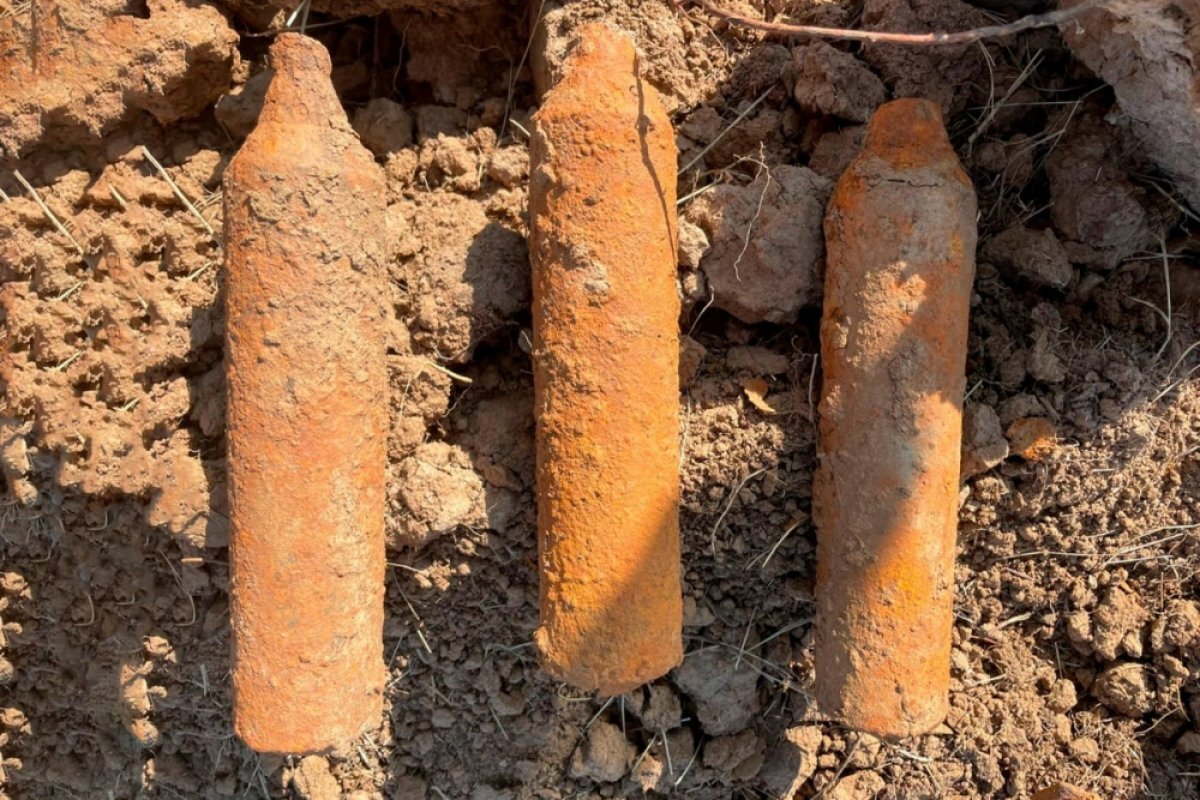    В Краснодарском крае тракторист нашел в поле авиабомбу времен ВОВ