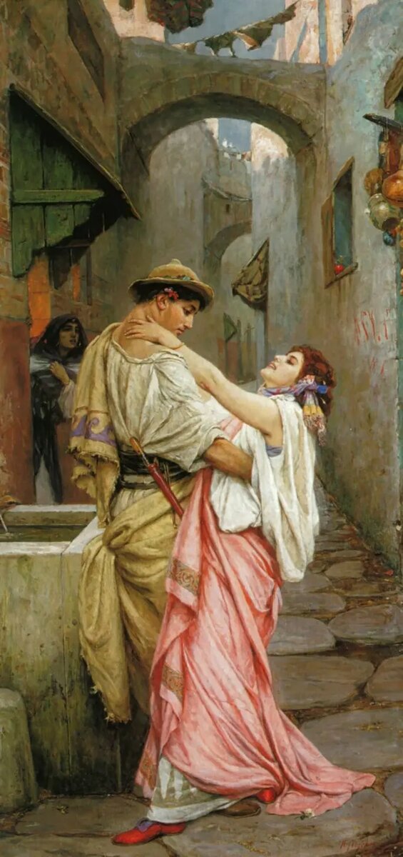 Картина Павла Александровича Сведомского "Мессалина".