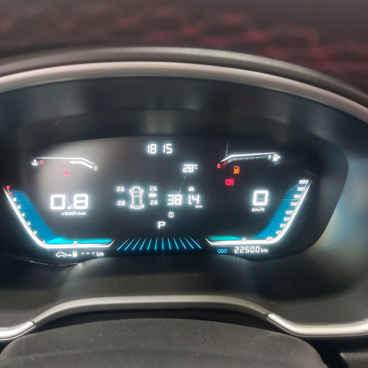 показания одометра