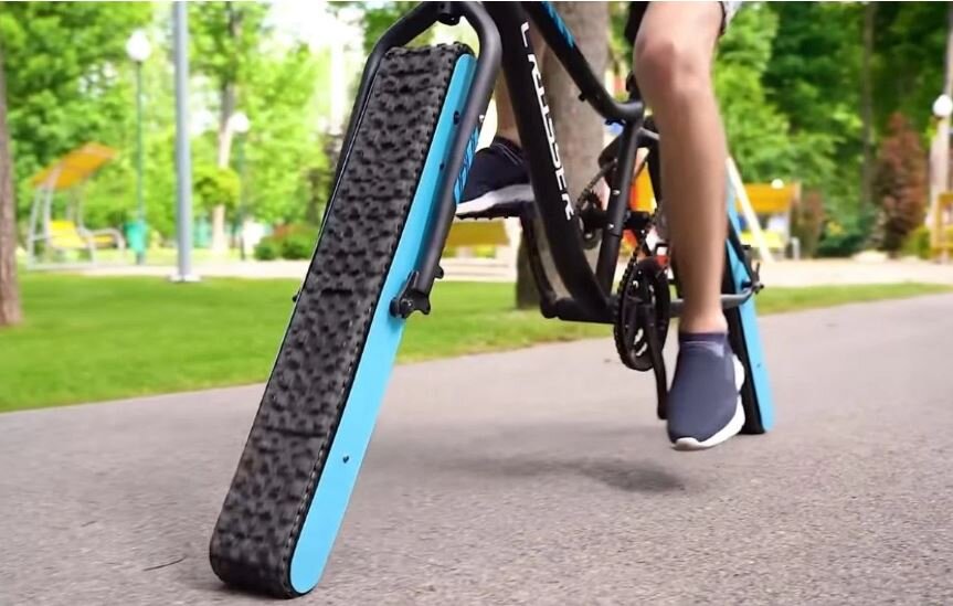 Канал - ИННОВАТОР - Раскрытие творчества: «Безколесный велосипед» инженера-экспериментатора.