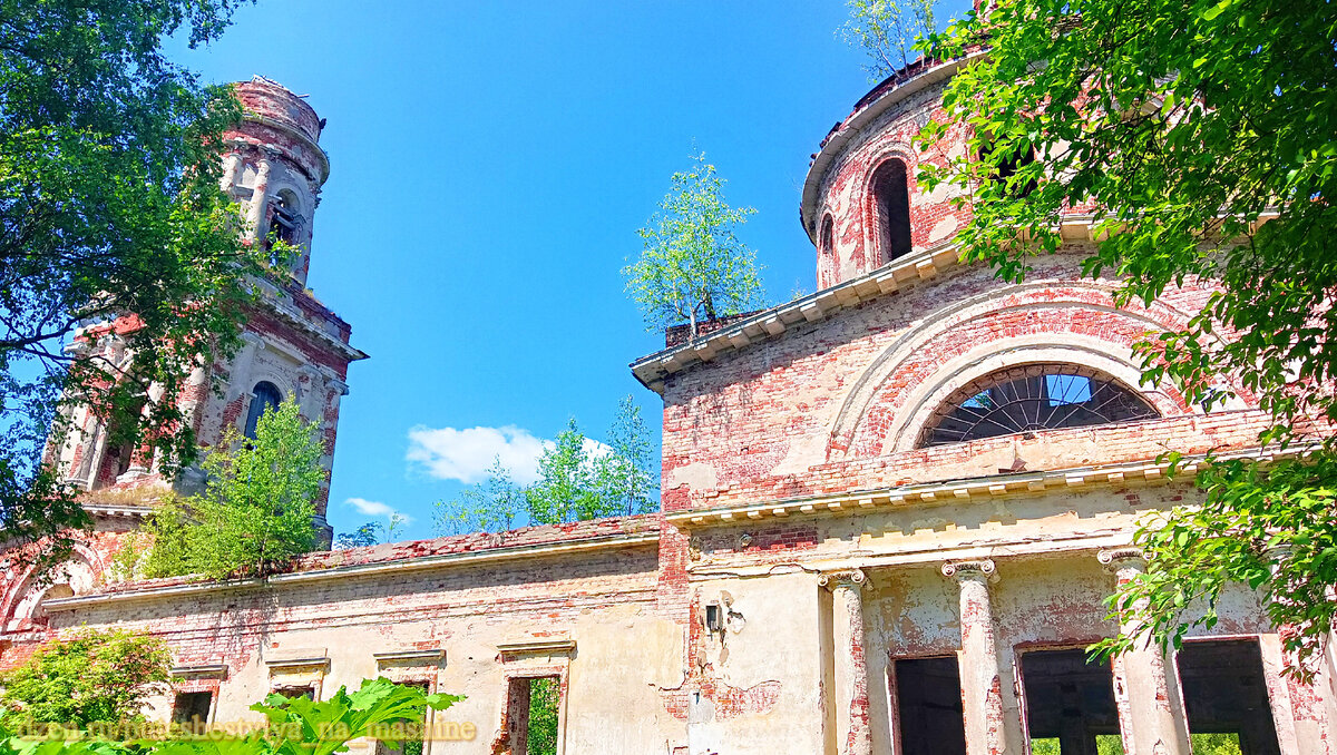 Церковь Рождества Христова на Христорождественском погосте, что под Кушалино