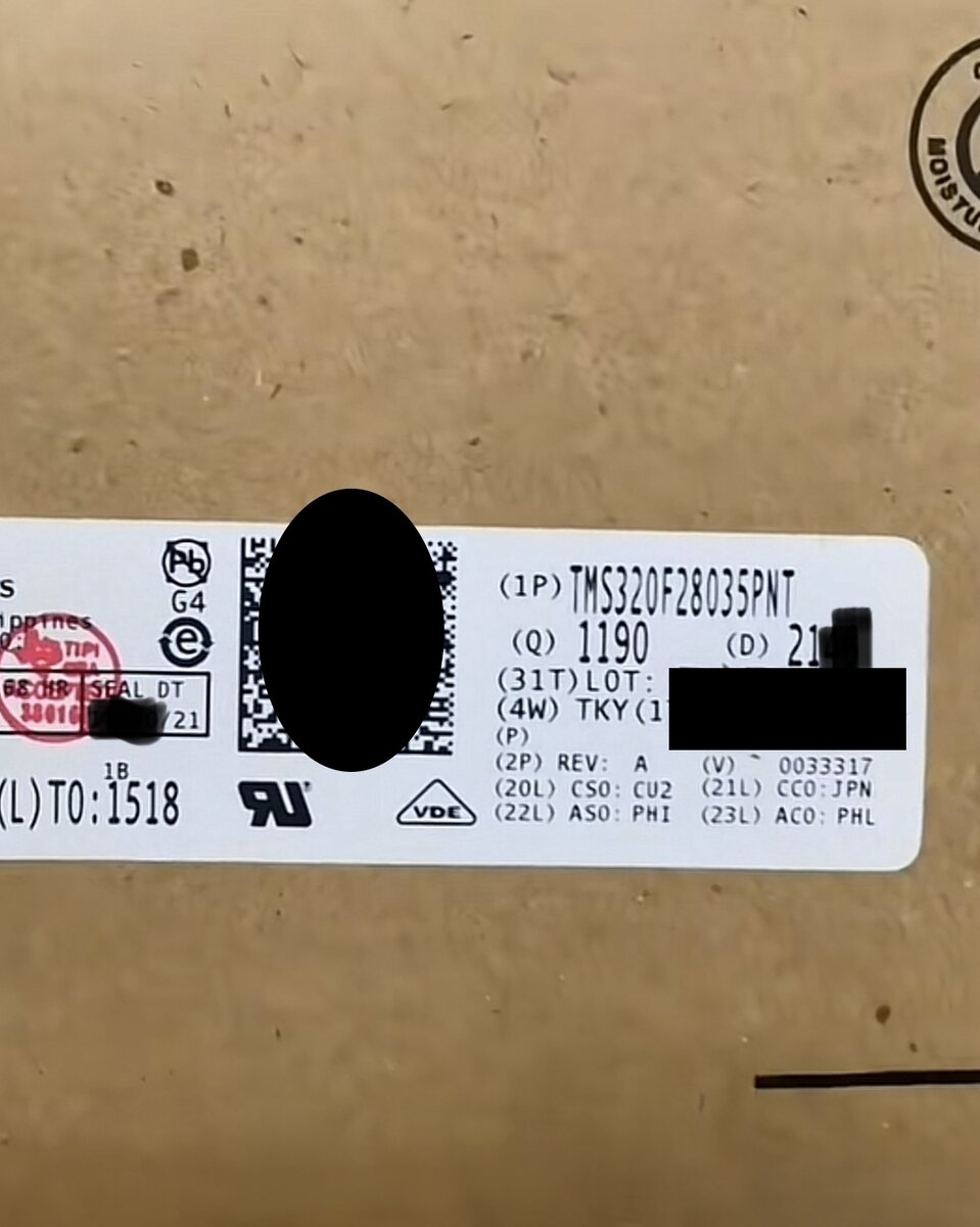 Texas Instruments Series TMS320F28035PNT
