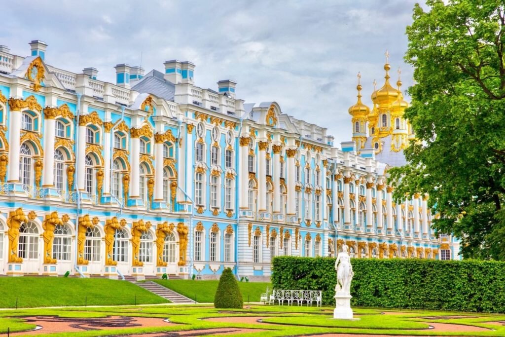 План екатерининского дворца в царском селе