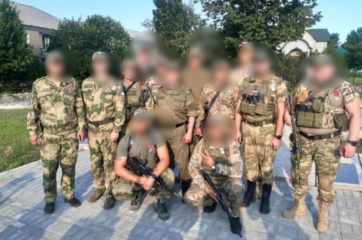    Добровольцев батальона «Форштадт» отметили наградами от Минобороны.