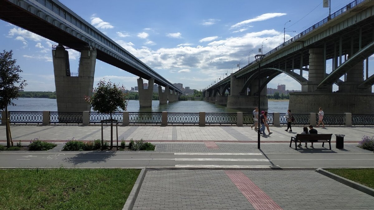 мост метро новосибирск
