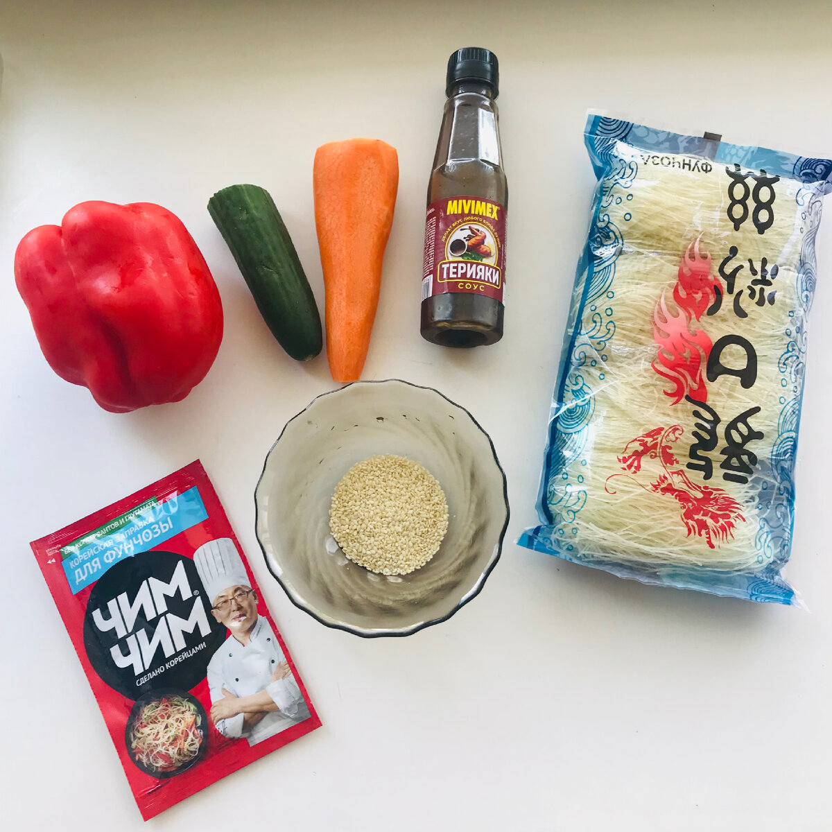 Ингредиенты для салата