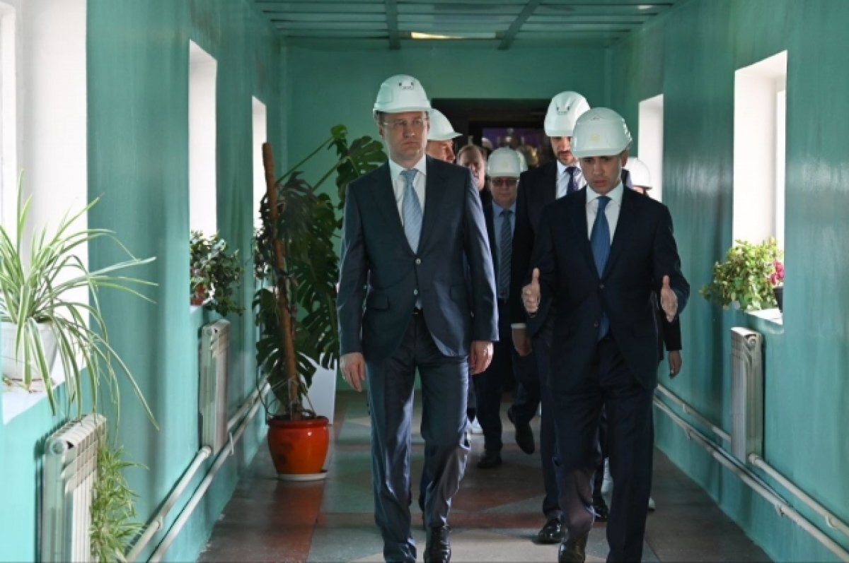    Зампред правительства РФ Новак посетил ТЭЦ-1 в Чите