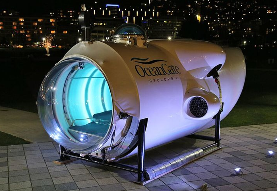 Аппарат циклоп 1 бывшая изюминка OceanGate