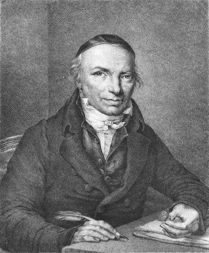 German Hebraist and professor of theology Johann Joachim Bellermann (1754-1842)