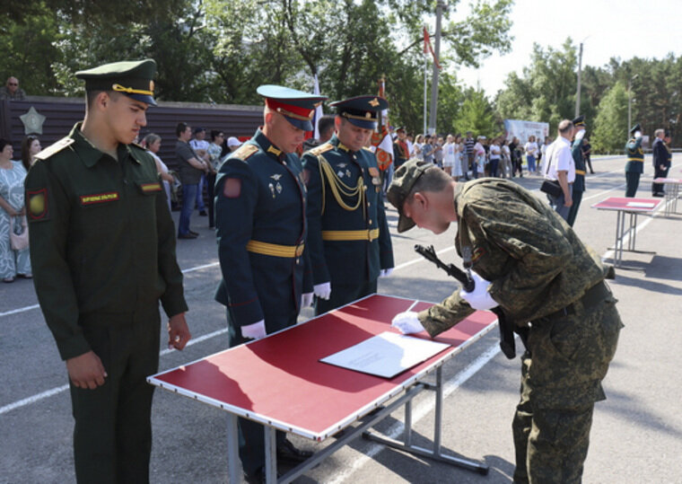    Принятие присяги курсантами военного учебного центра Уральского федерального университета пресс-служба Центрального военного округа