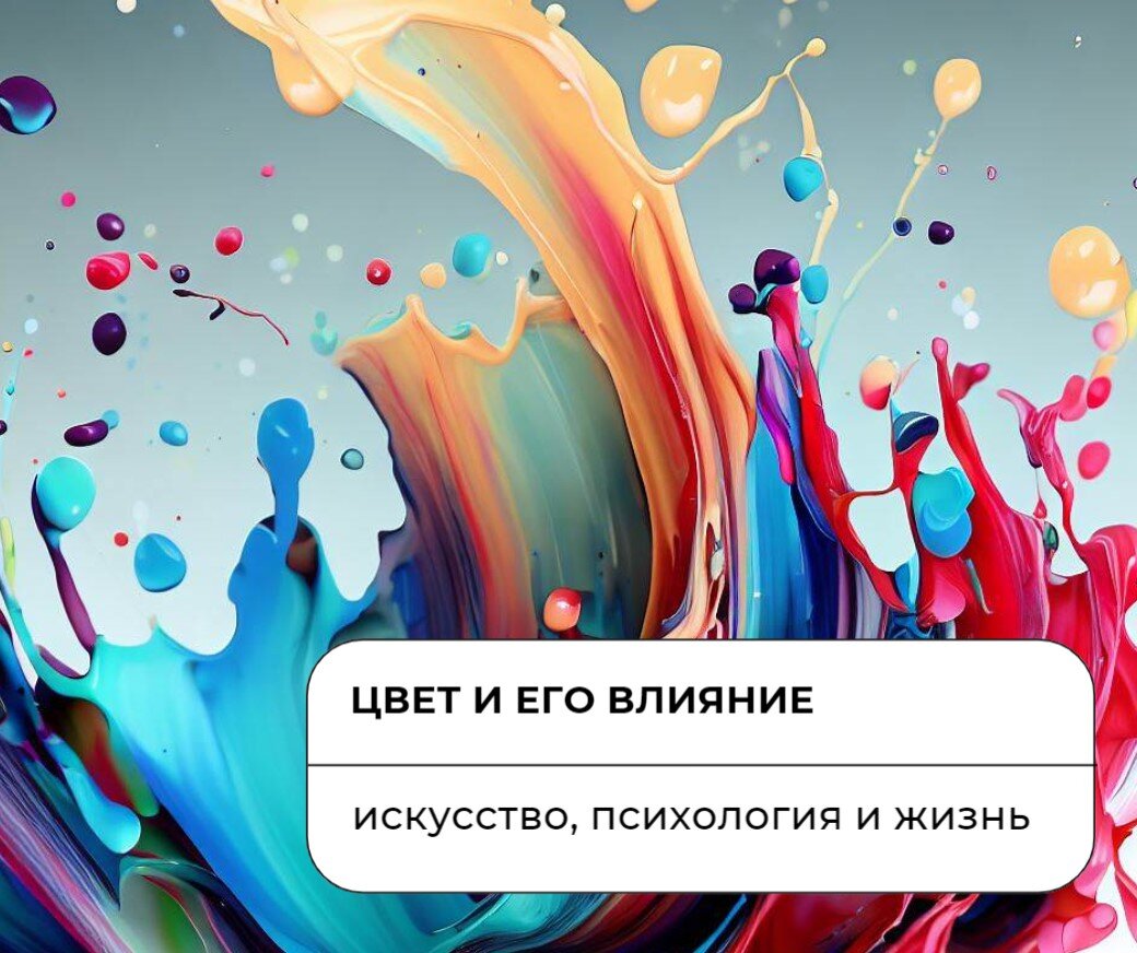 Цвет в повседневной жизни: искусство, психология и жизнь