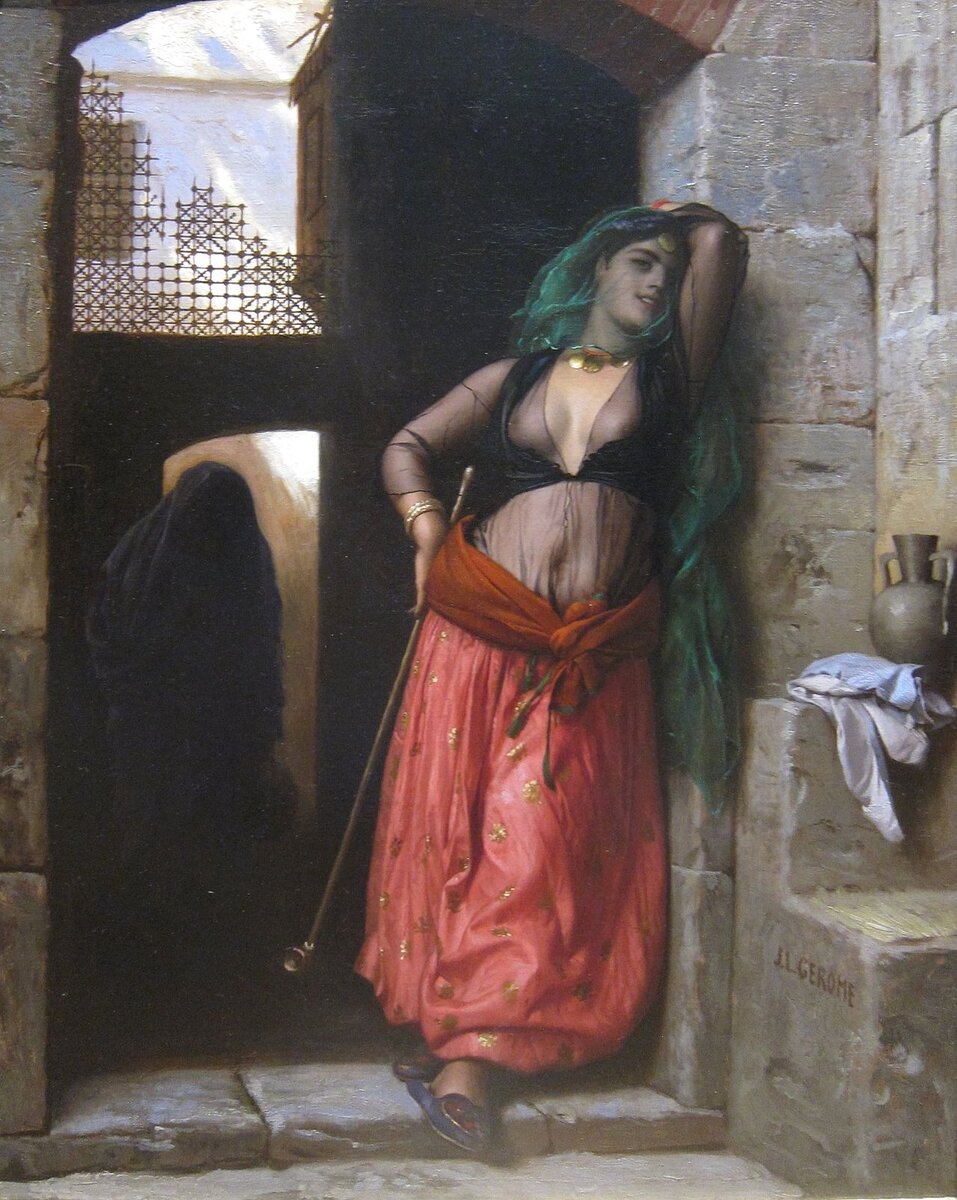 Жан-Леон Жером "Египетская альмея" (1873) 