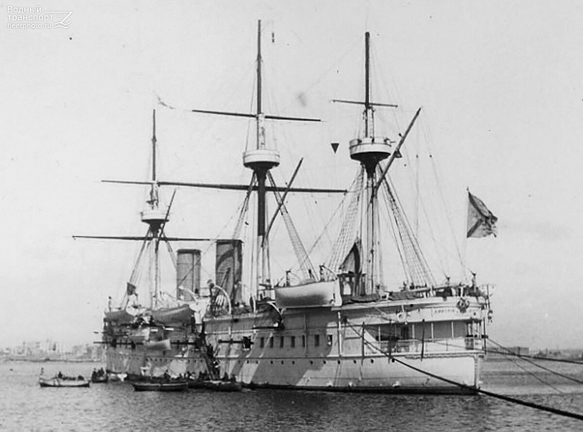 Броненосный фрегат "Дмитрий Донской"