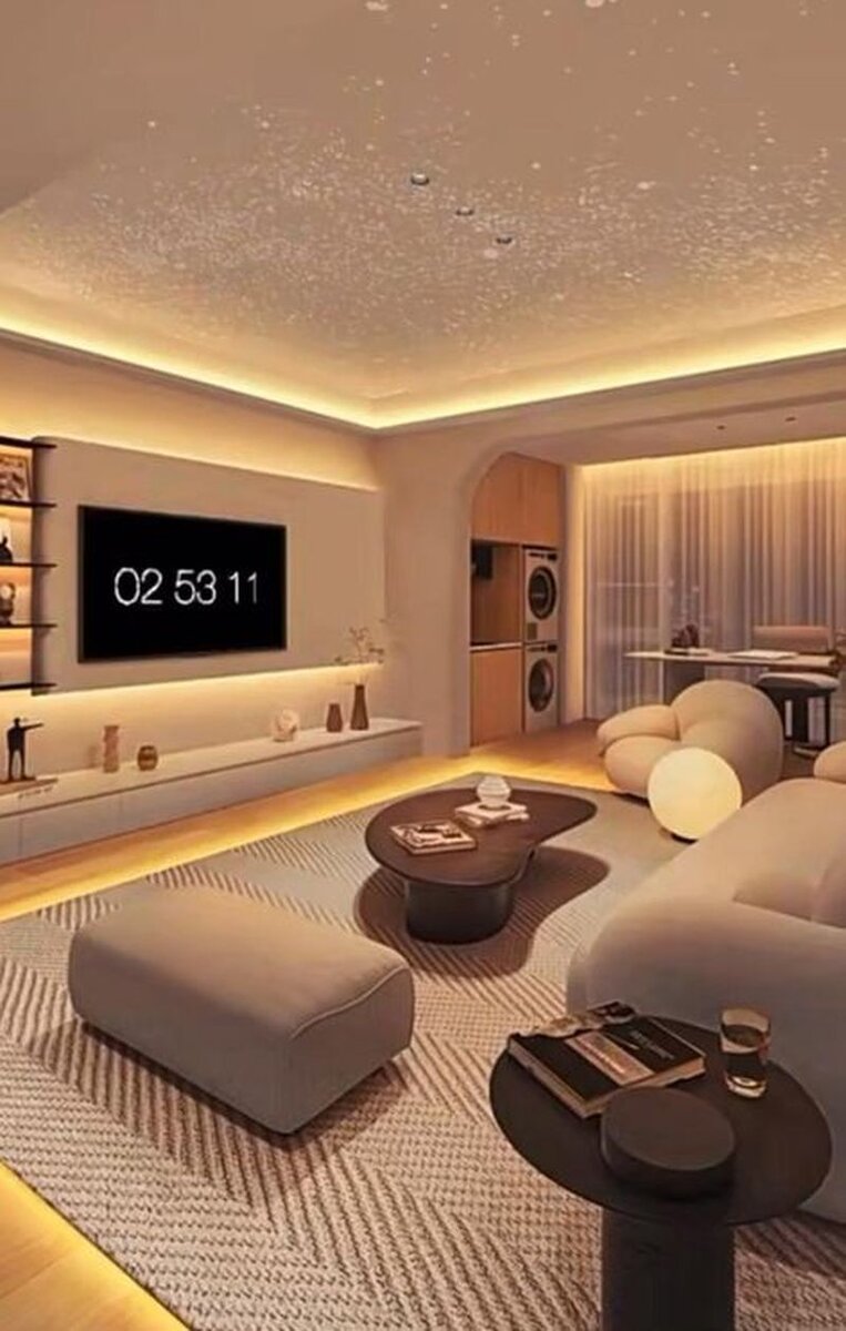 Интерьер в стиле хай-тек. Фото 2.