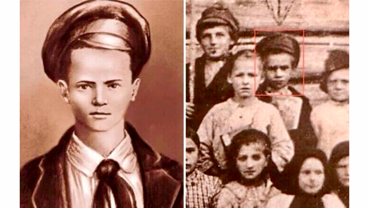 Реконструкция облика Павла Морозова по единственной сохранившейся фотографии