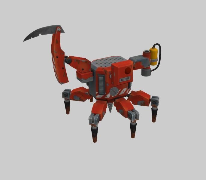 Farmbot (red bot)