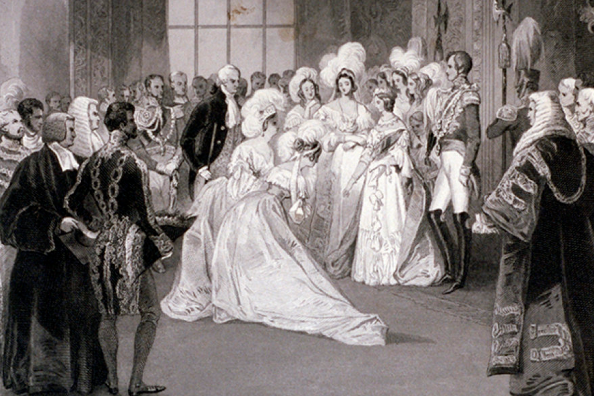 Представление ко двору королевы Виктории и принца Альберта