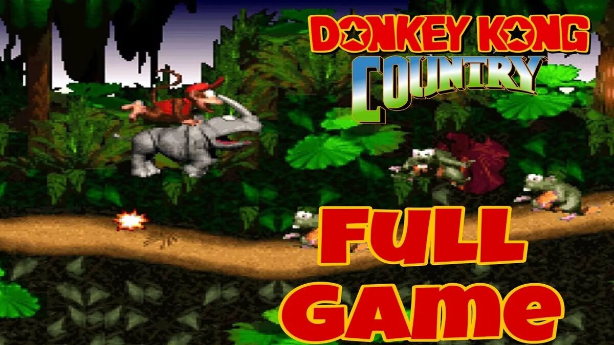 donkey kong country full game | kolplayone | Дзен