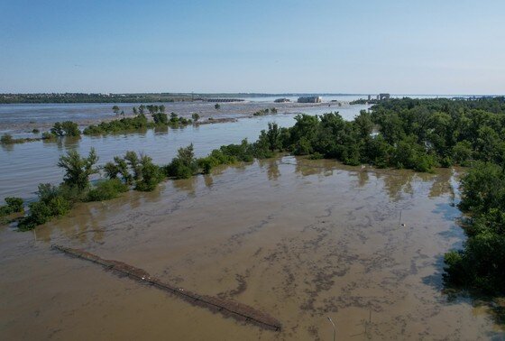 Каховское водохранилище фото