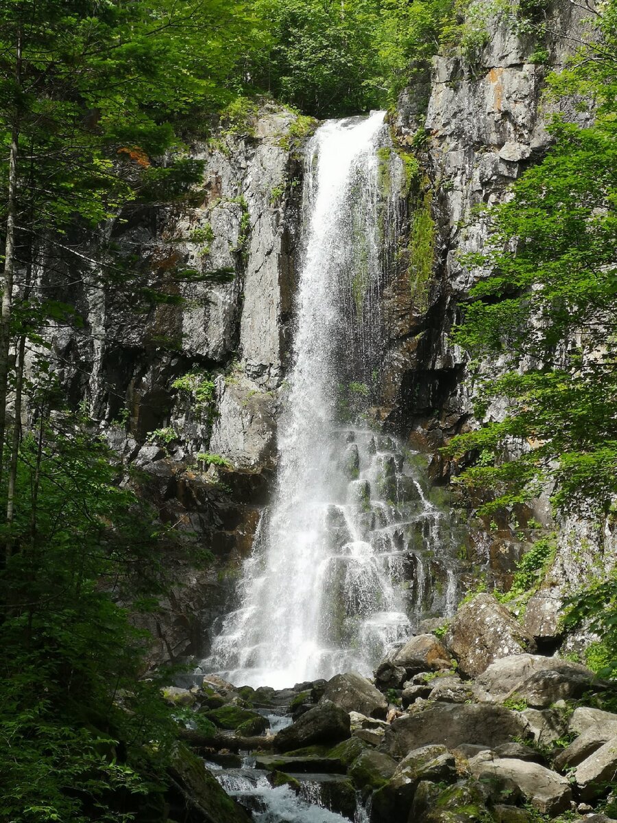 Беневские водопады, Приморский край - как добраться, фото летом и зимой, маршрут