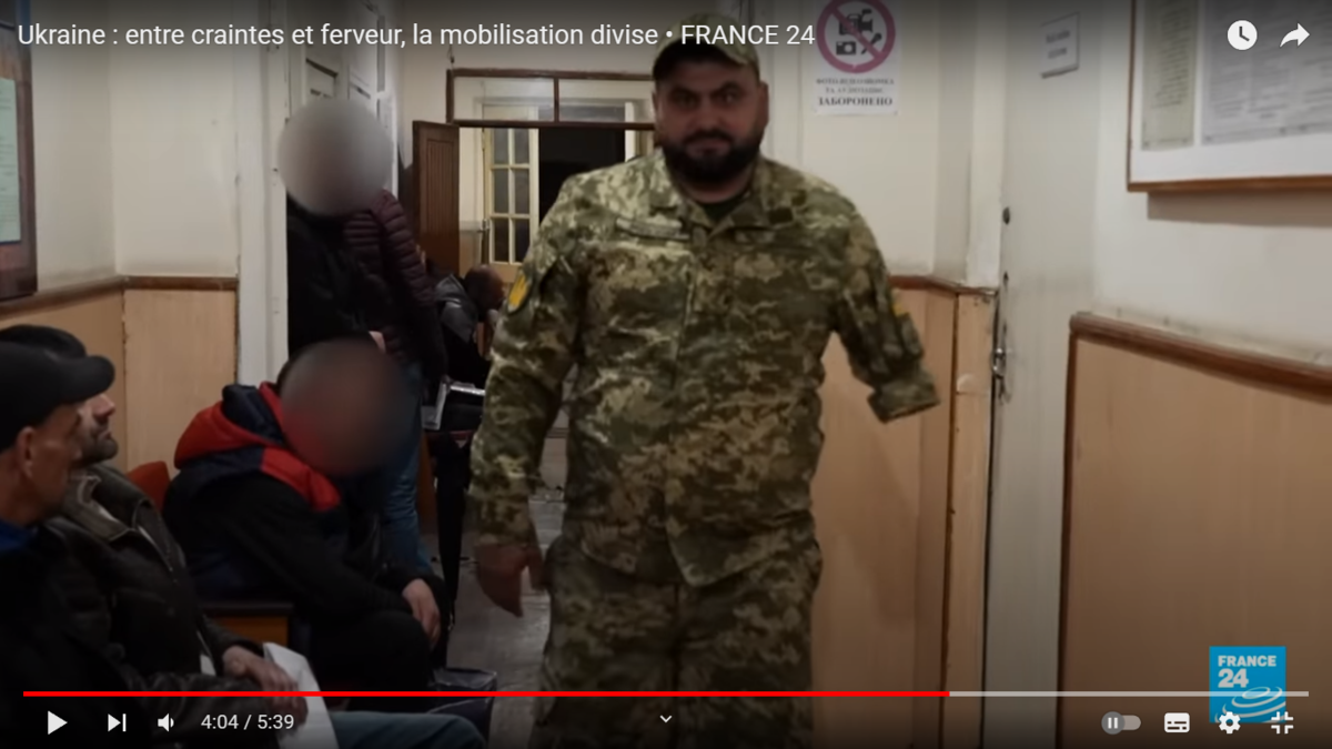 Георгий. Скриншот с канала France24 с сайта YouTube.